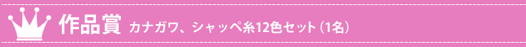 作品賞　マイミシン
