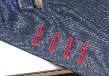 自動ボタンホール