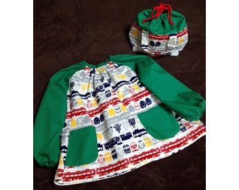 プリキュアの衣装とエプロン