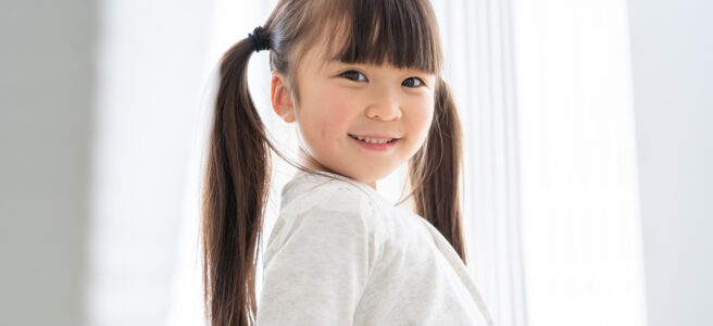 笑顔の子供
